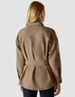 Belted Overshirt Cappuccino
