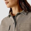 Belted Overshirt Cloud Beige