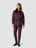 Belted Overshirt Pinot Noir