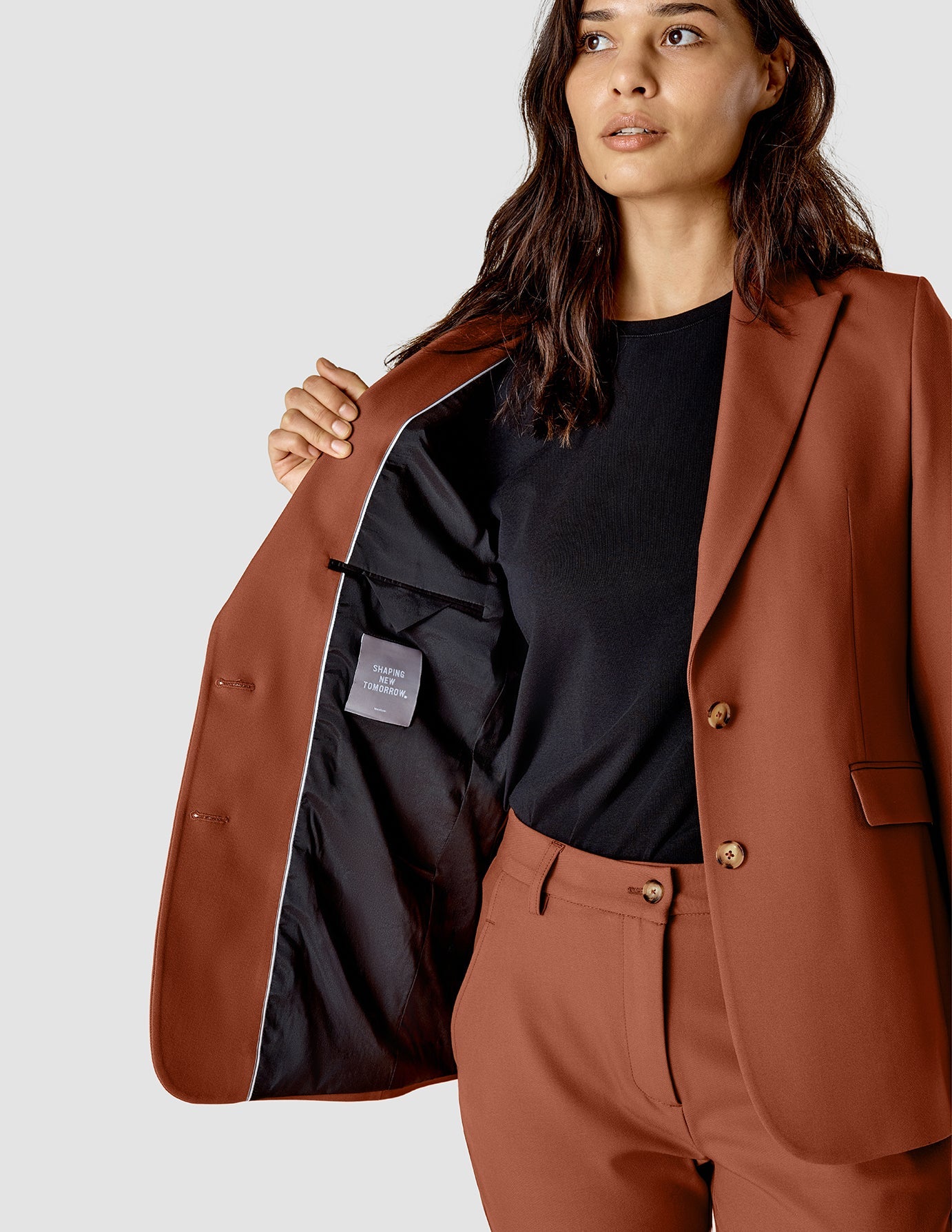 Essential Blazer Terracotta