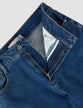 Jeans Straight Medium Blue