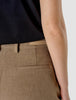 No. 1 Pants Straight Cappuccino