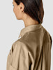 Oversized Long Sleeve Shirt Latte