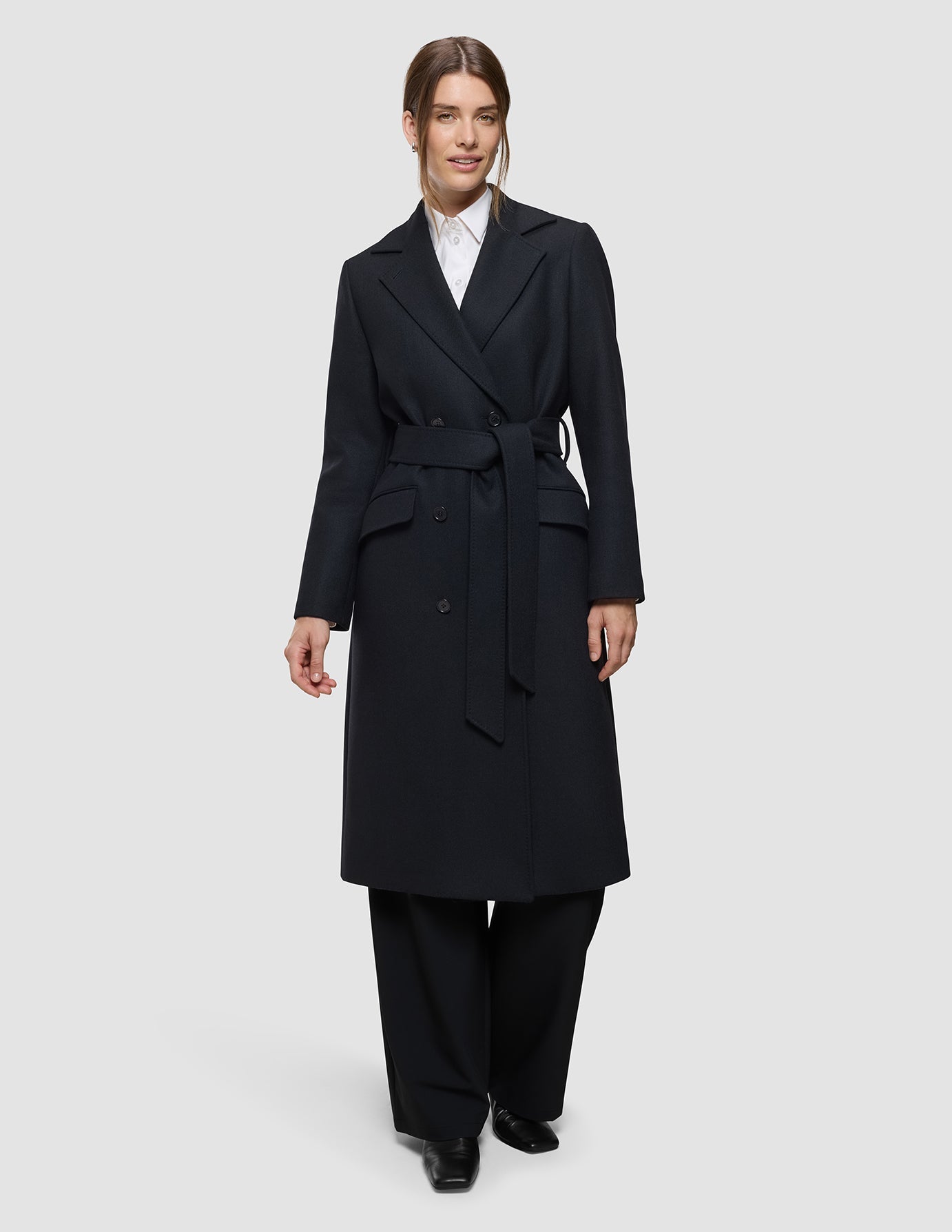 Women's Wool Coat Black