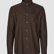 All-Day Oxford Shirt Dark Brown