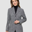 Women Ashryn Blazer Domino Herringbone