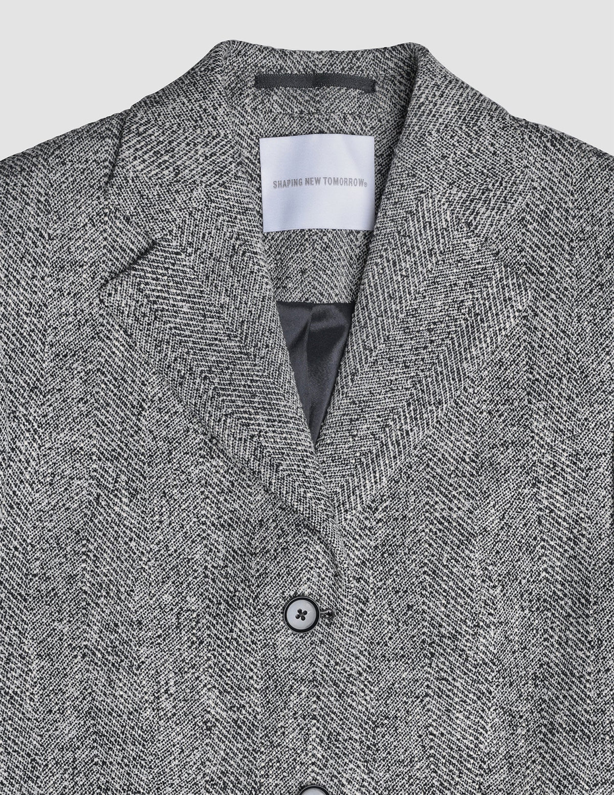 Women Ashryn Blazer Domino Herringbone