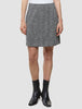 Women Ashryn Short Skirt Domino Herringbone