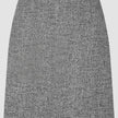 Ashryn Set Domino Herringbone Blazer and Short Skirt