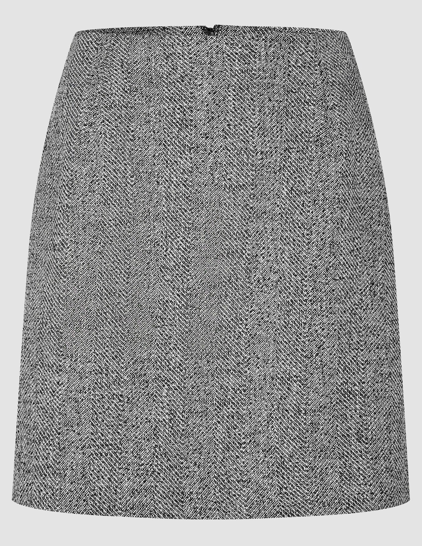 Women Ashryn Short Skirt Domino Herringbone