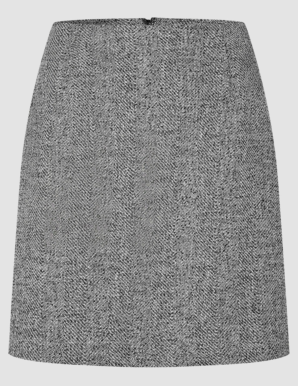 Women Ashryn Short Skirt Domino Herringbone