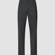 Atelier-Hose Relaxed in Dunkelgrau, in lockerer Passform aus schwerem Broken-Twill gefertigt.