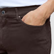 Classic 5-Pocket Pants Regular Dark Brown
