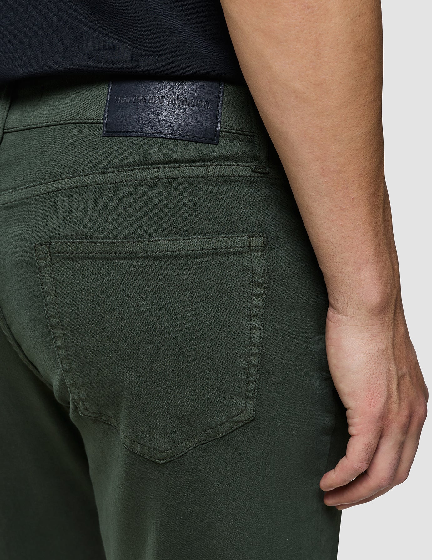 Classic 5-Pocket Pants Regular Green