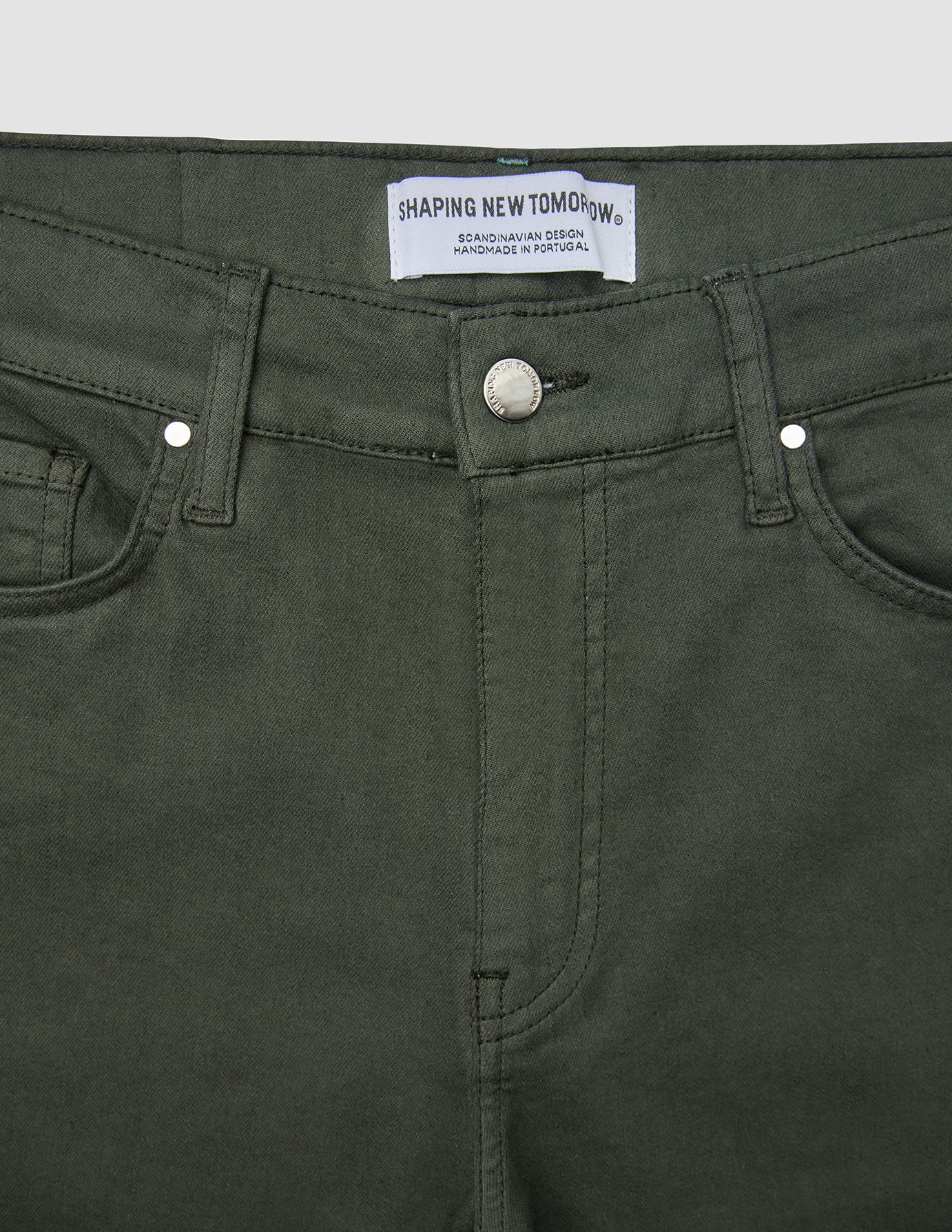 Classic 5-Pocket Pants Regular Green