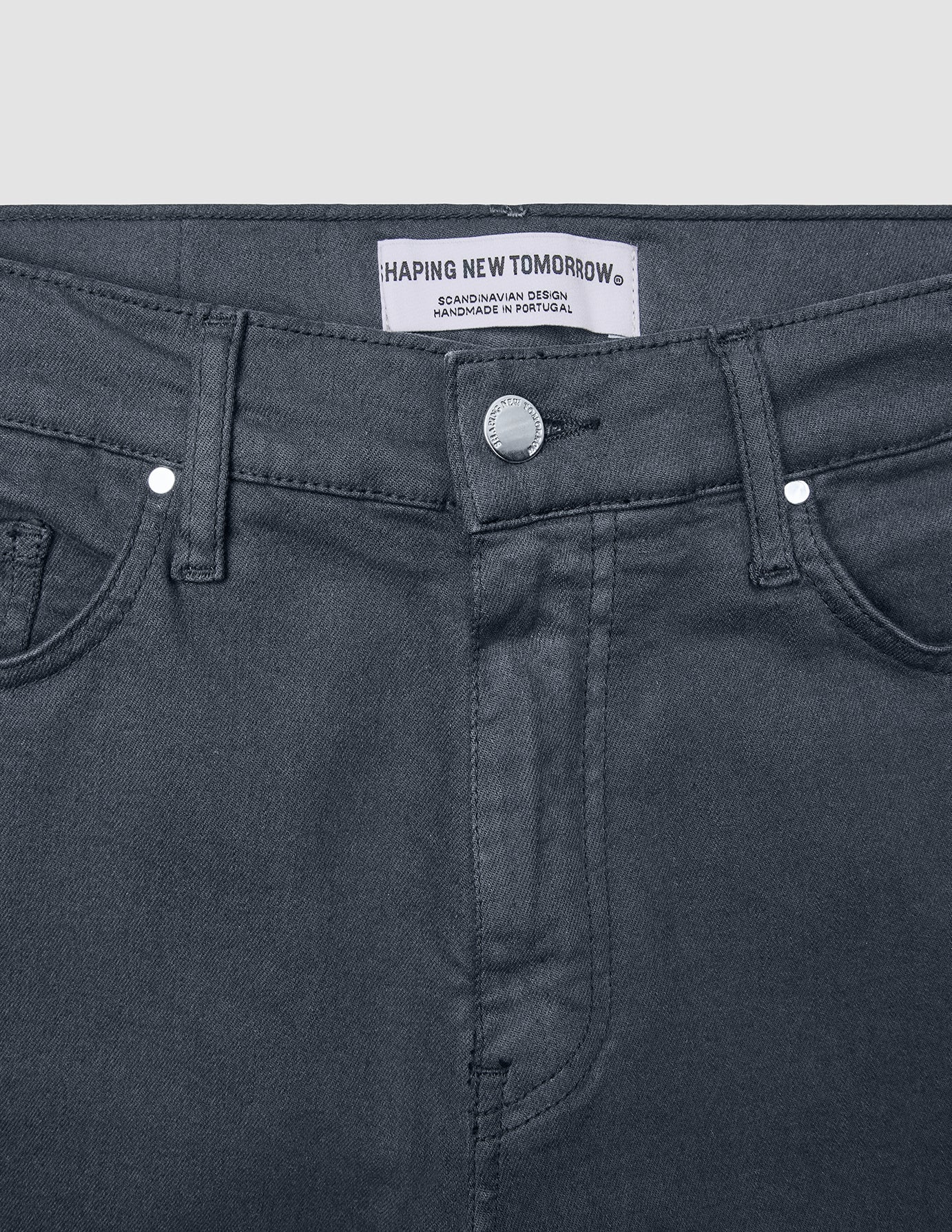 Classic 5-Pocket Pants Regular Dark Grey