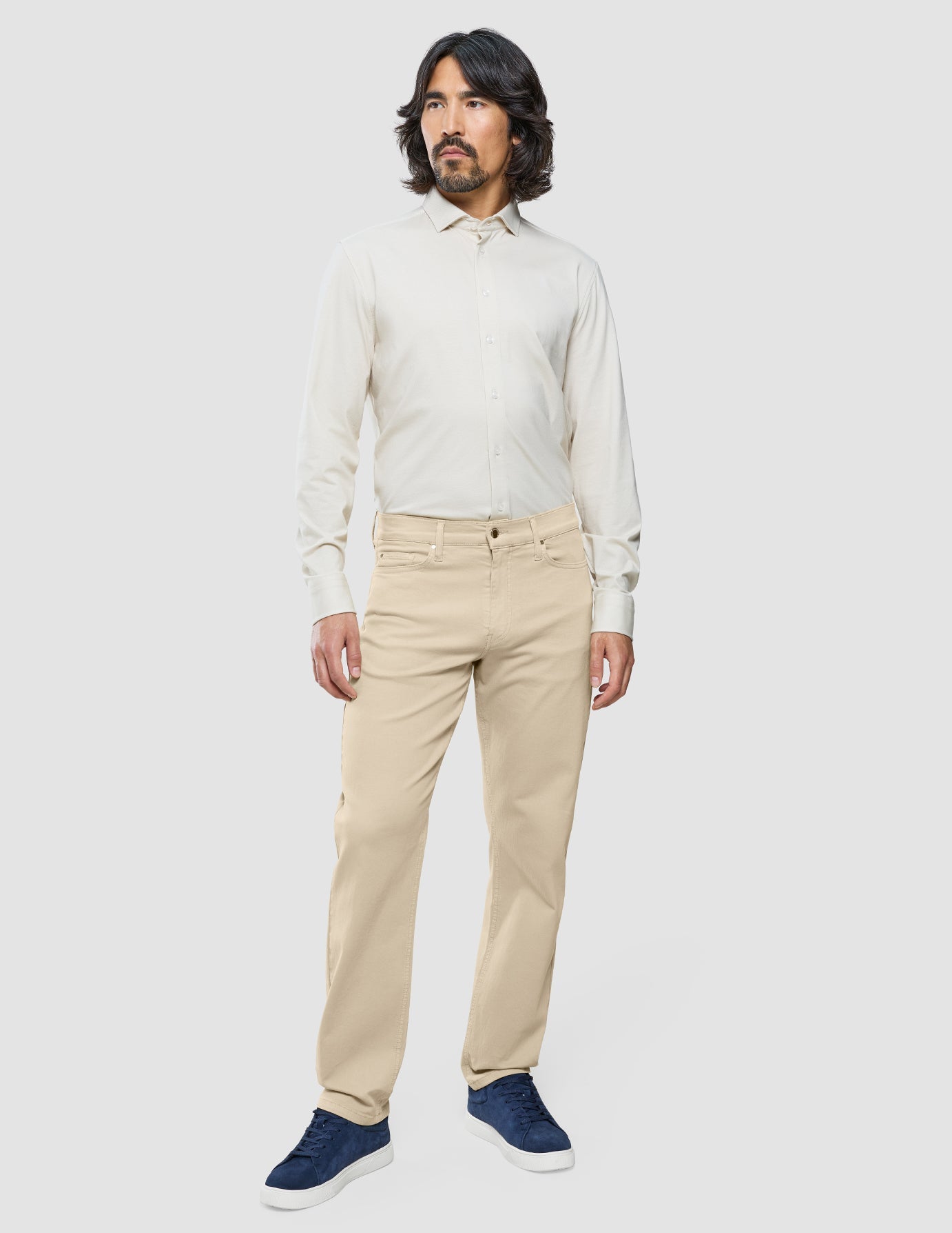 Classic 5-Pocket Pants Regular Safari