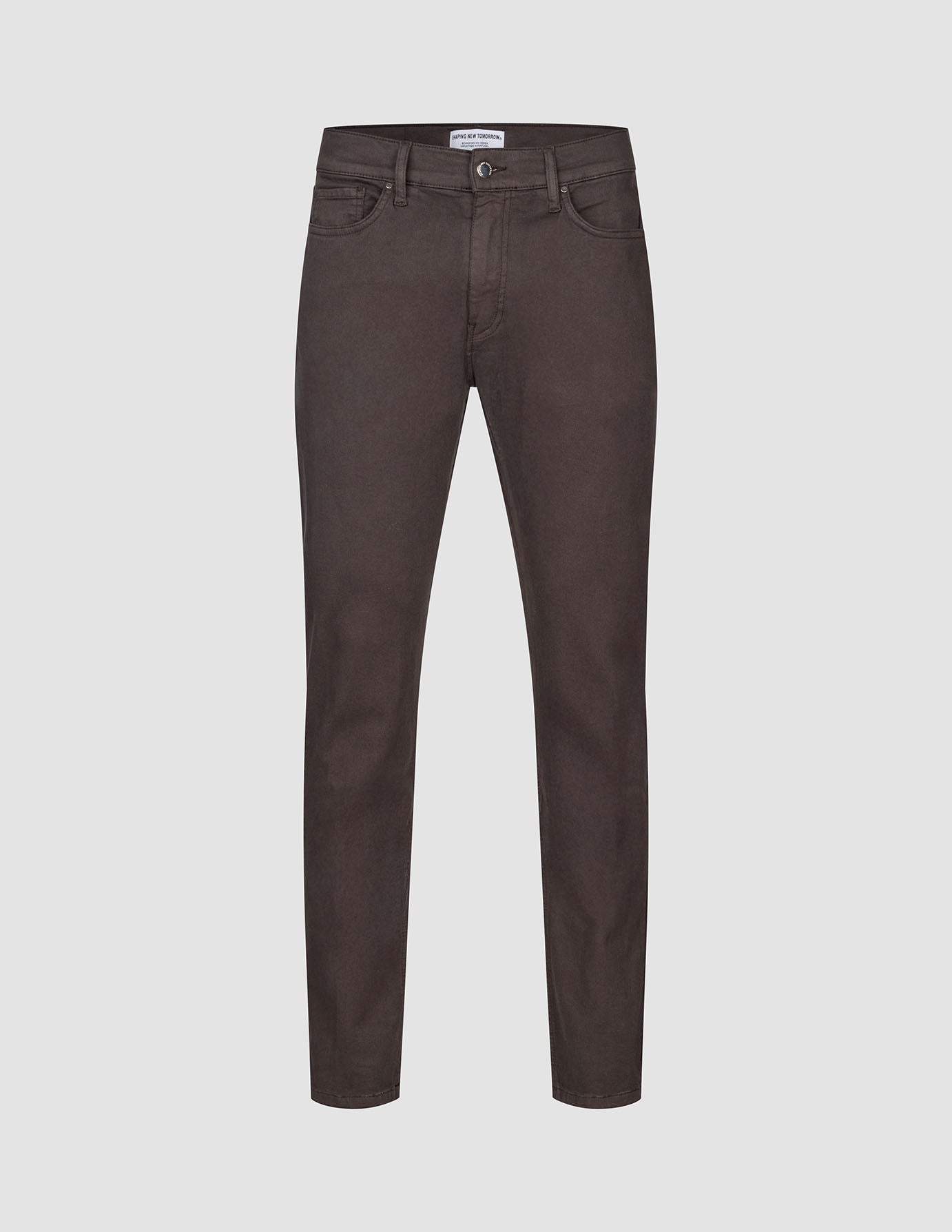 Classic 5-Pocket Pants Slim Dark Brown