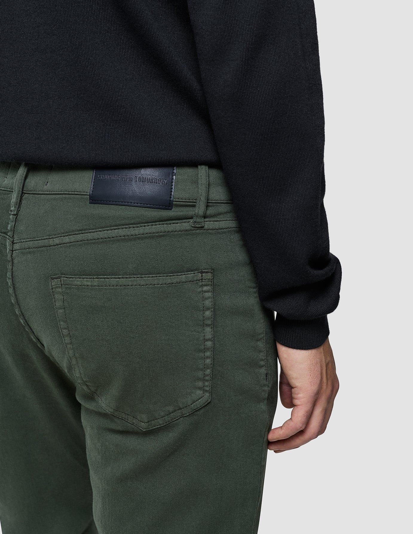 Classic 5-Pocket Pants Slim Green