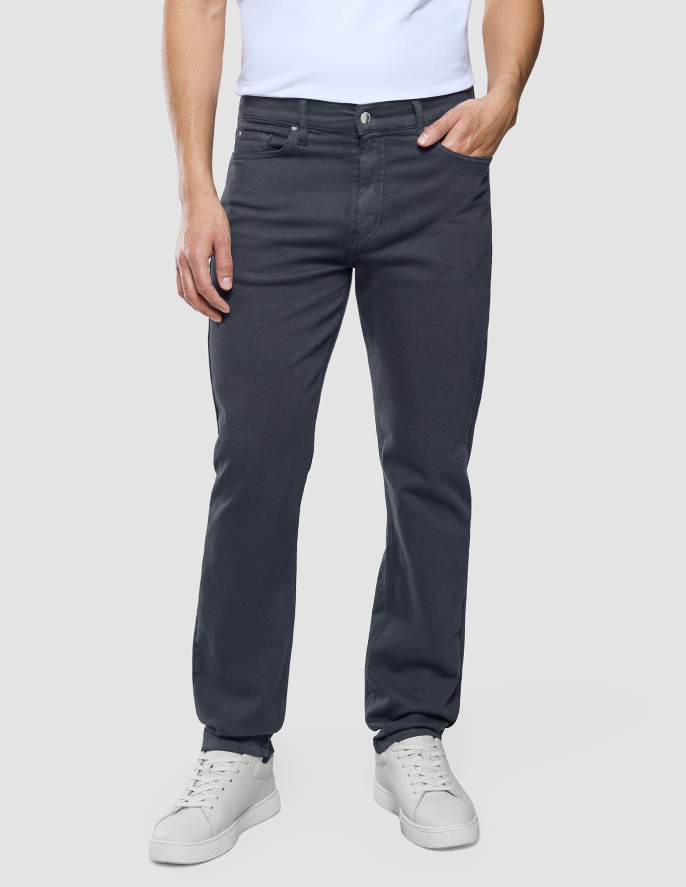 Classic 5-Pocket Pants Slim Dark Grey