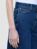 Women Classic Denim Shorts Medium Blue