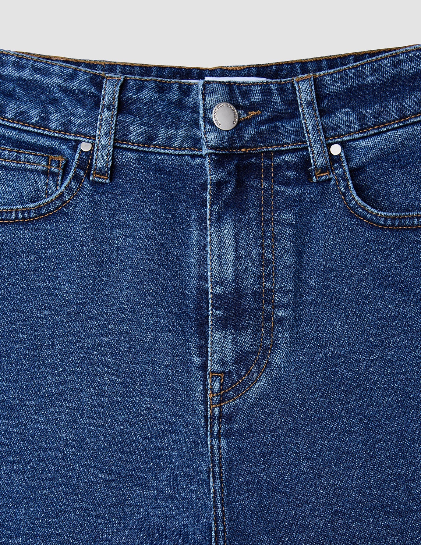 Women Classic Denim Shorts Medium Blue
