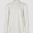 Classic Shirt Sand Herringbone Stripes Regular