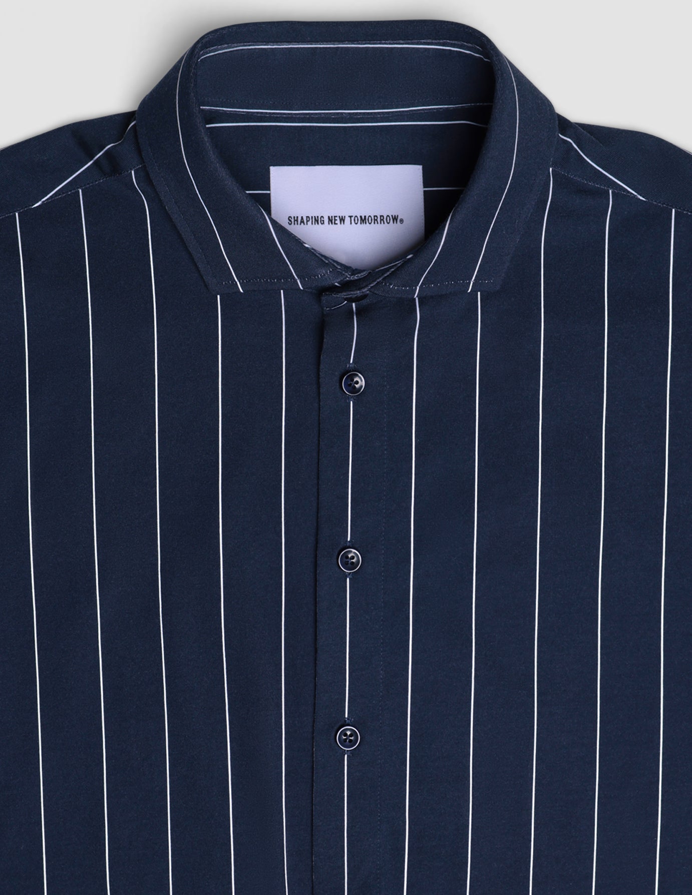 Classic Shirt Midnight Pinstripes Slim