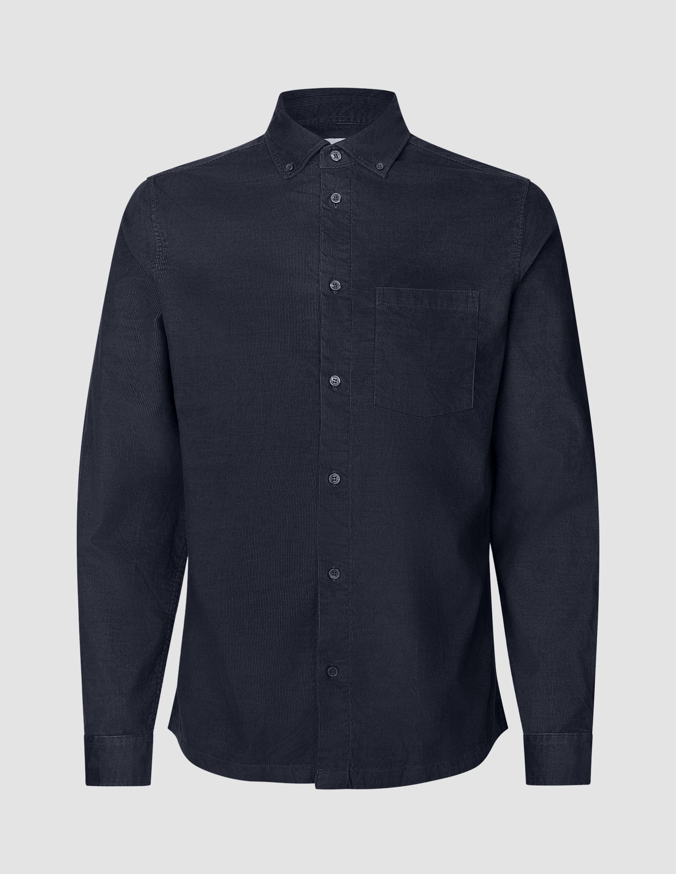 Corduroy Shirt Dark Grey