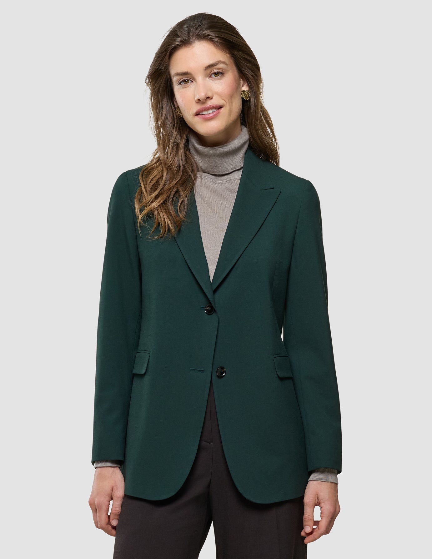 Women Ease Blazer Evergreen