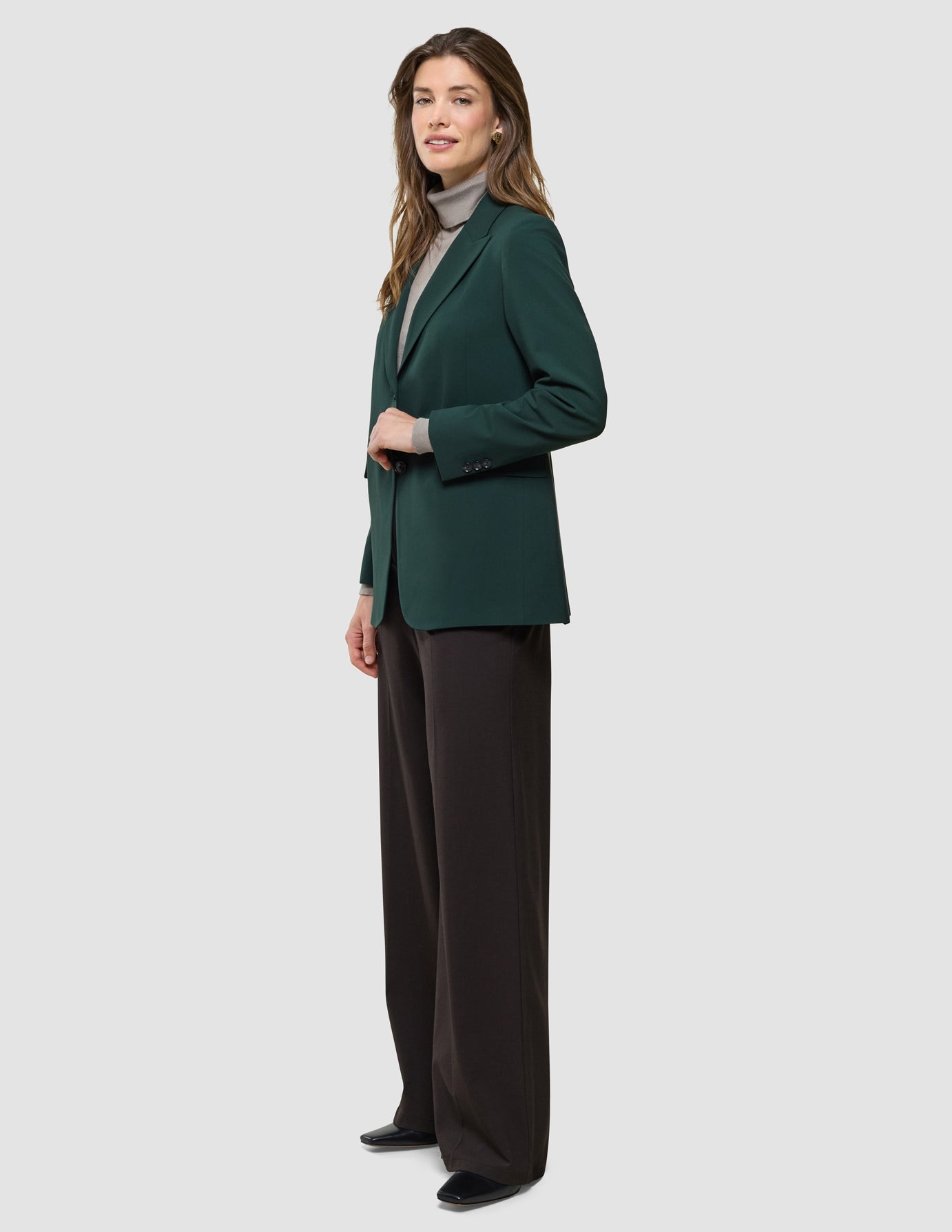 Ease Suit Straight Evergreen
