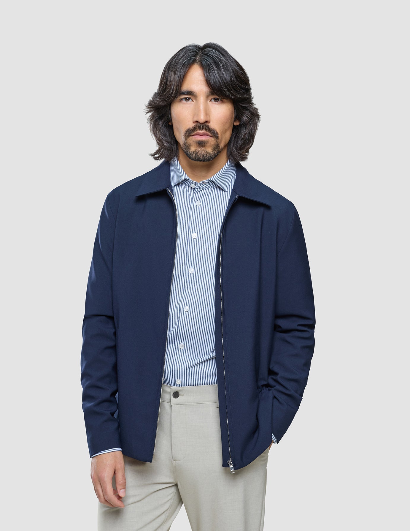 Ease Jacket Blue Nights