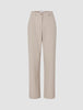 Women Ease Pants Straight Vanilla Melange