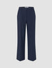 Women Ease Pants Wide Blue Nights