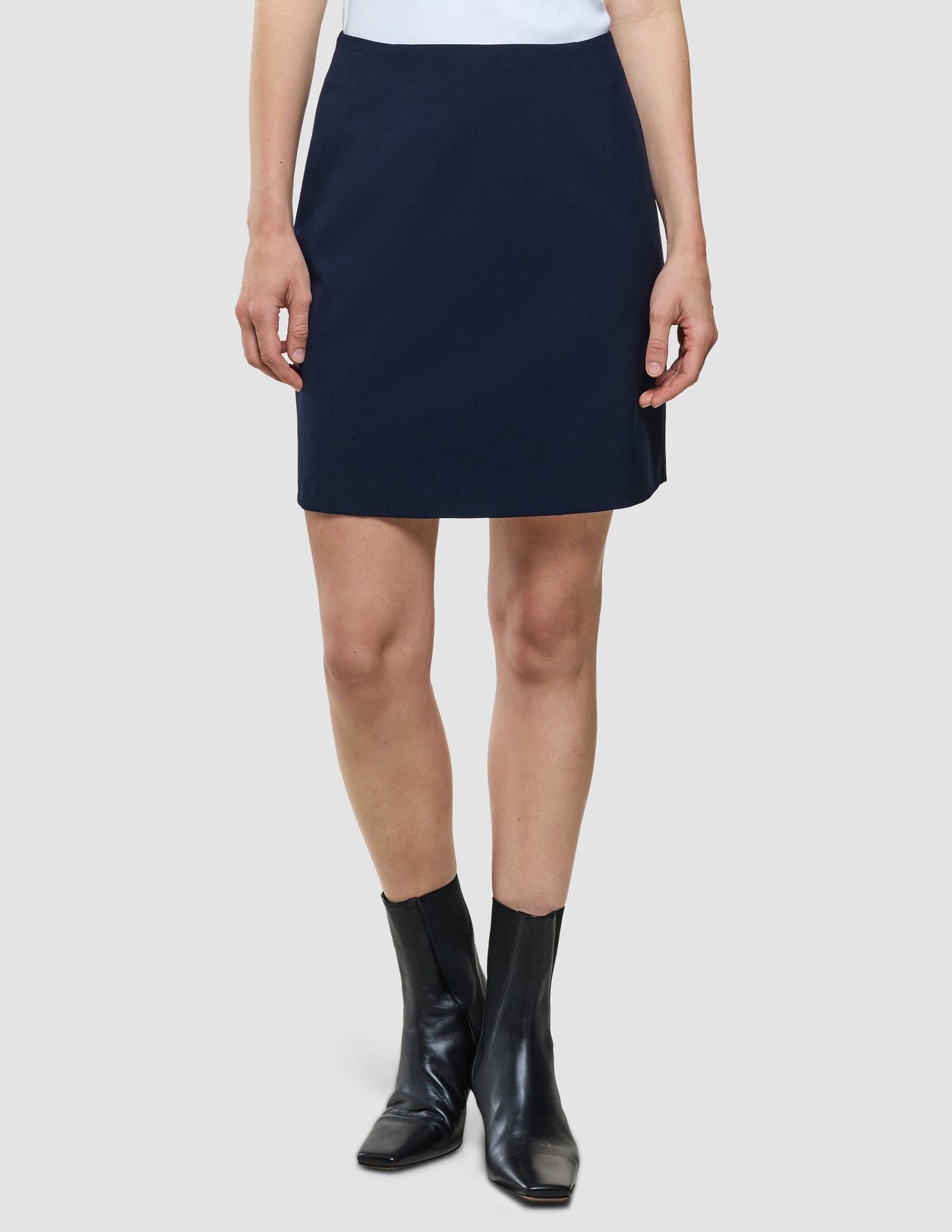 Women Ease Short Skirt Blue Nights