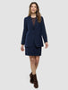 Women Ease Short Skirt Blue Nights