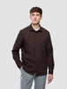 Effortless Shirt Dark Brown