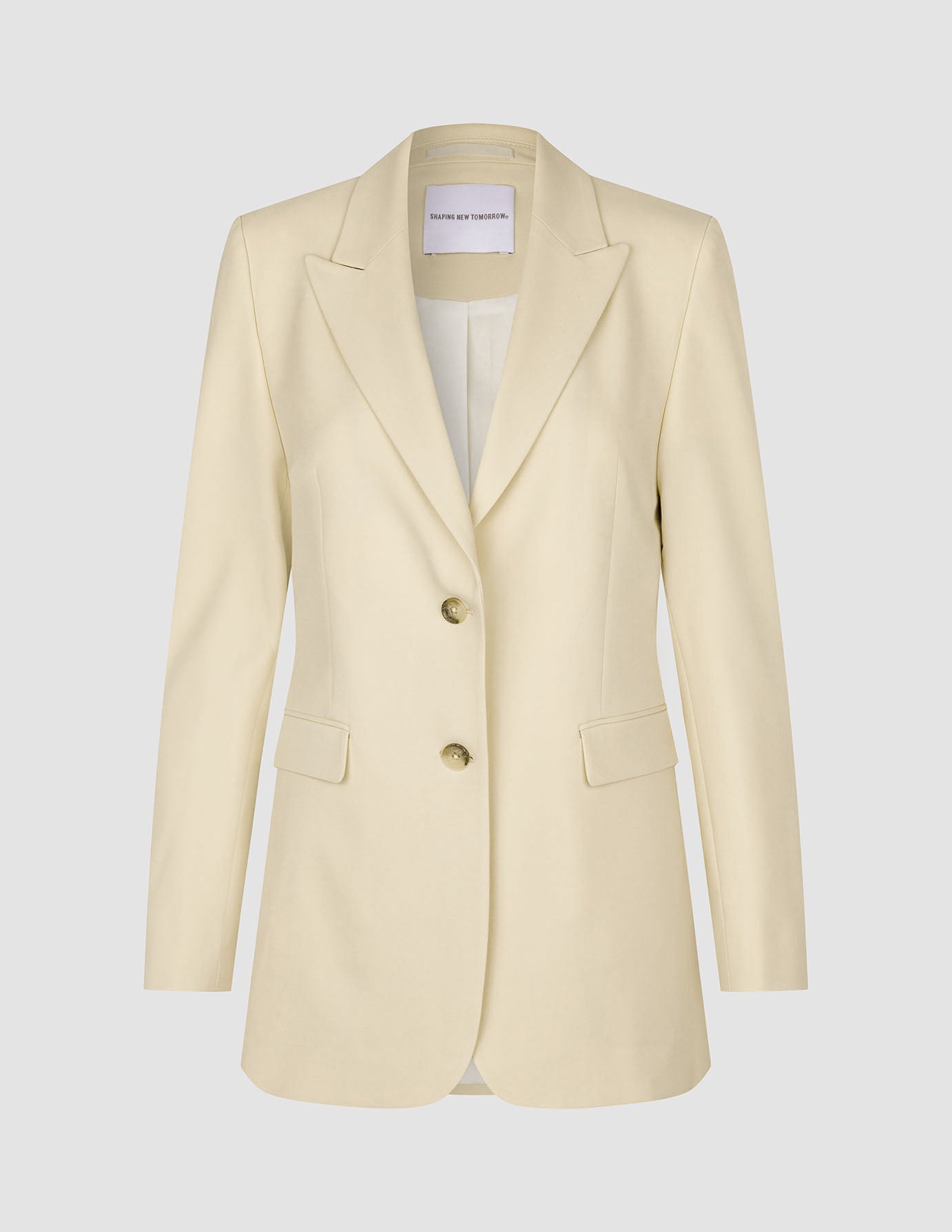 Women Essential Blazer Misty Yellow