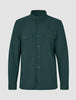 Essential Overshirt Pine Green