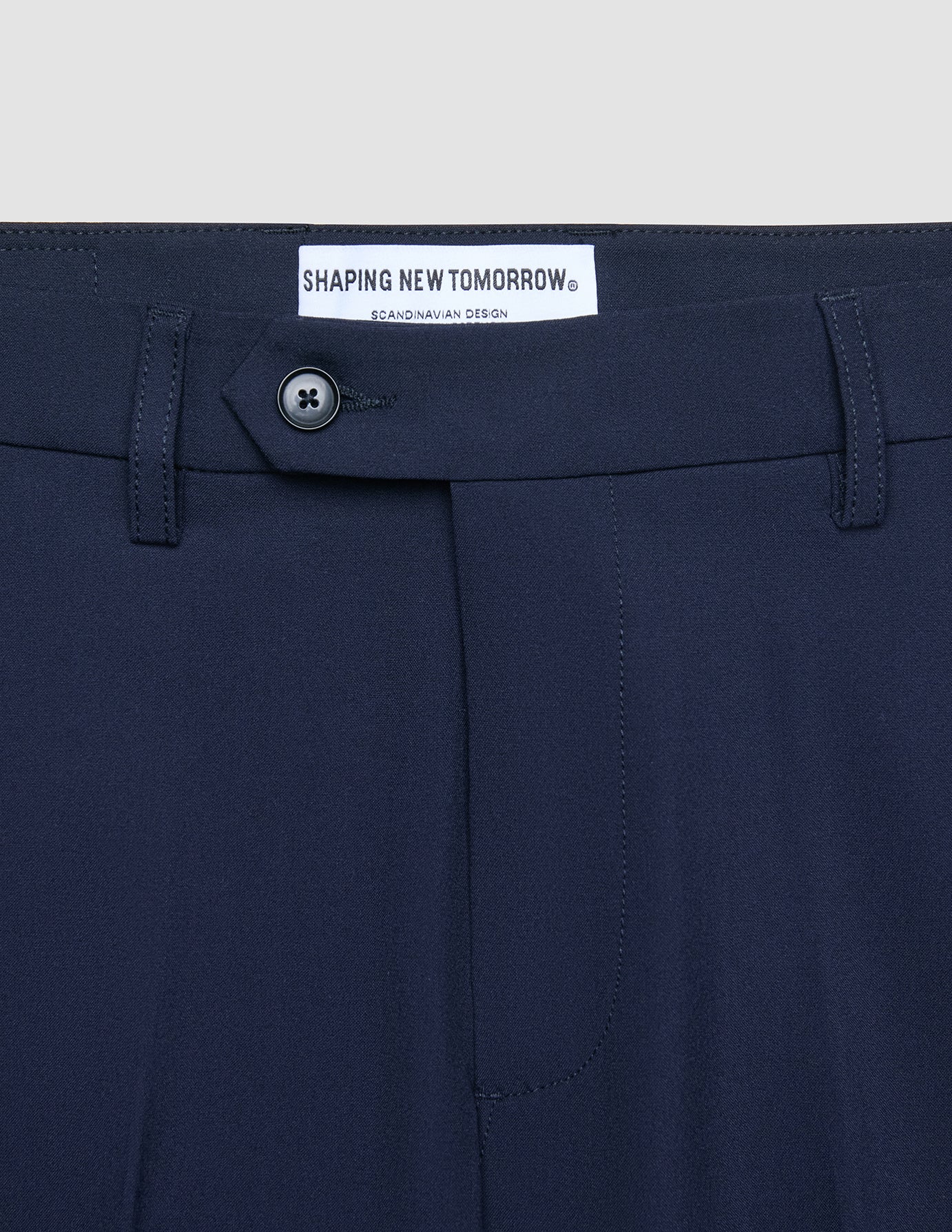 Essential Suit Pants Regular Midnight Blue