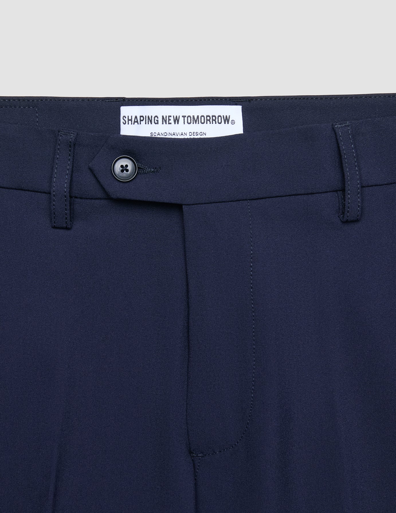 Essential Suit Pants Slim Midnight Blue