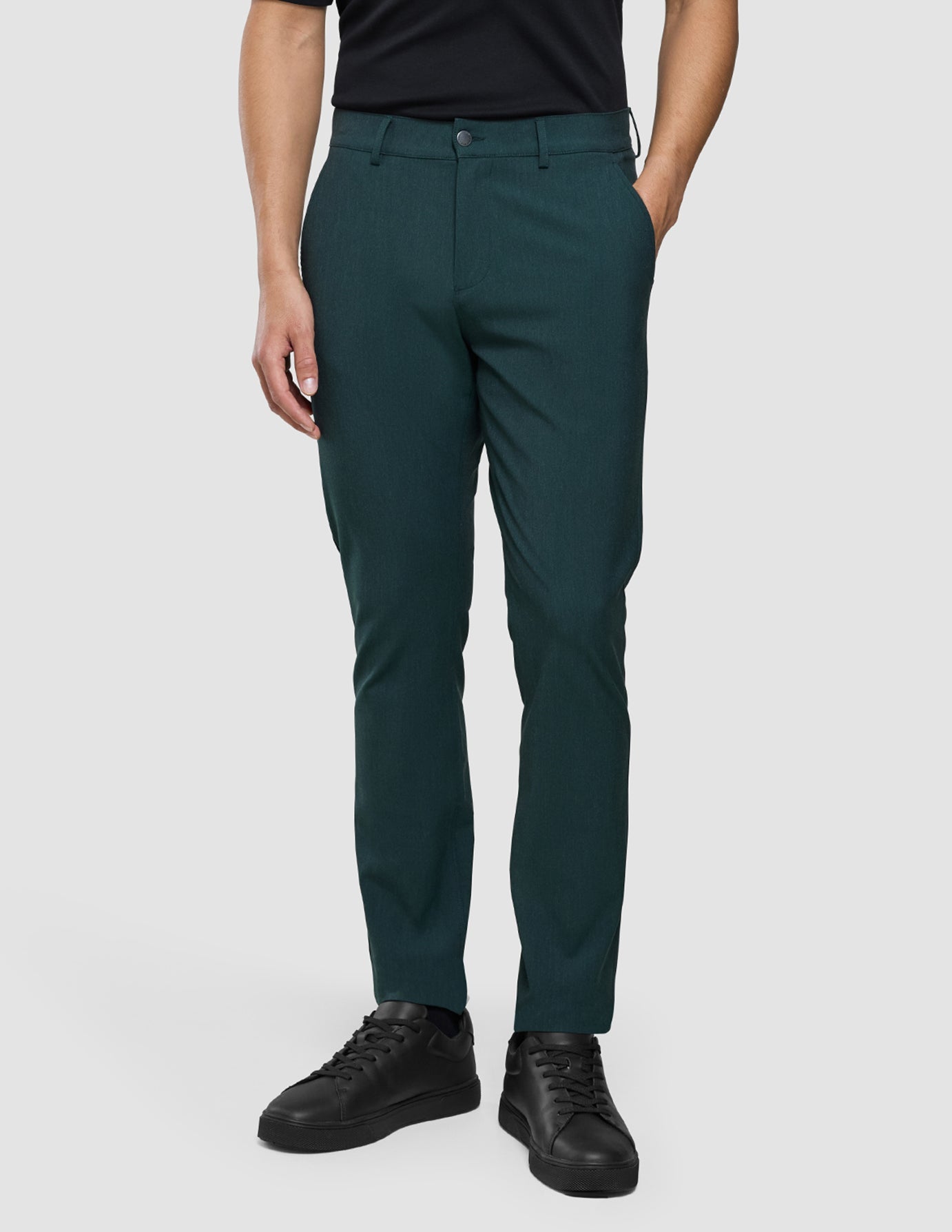 Essential Pants Slim Pine Green