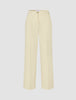 Women Essential Pants Wide Misty Yellow