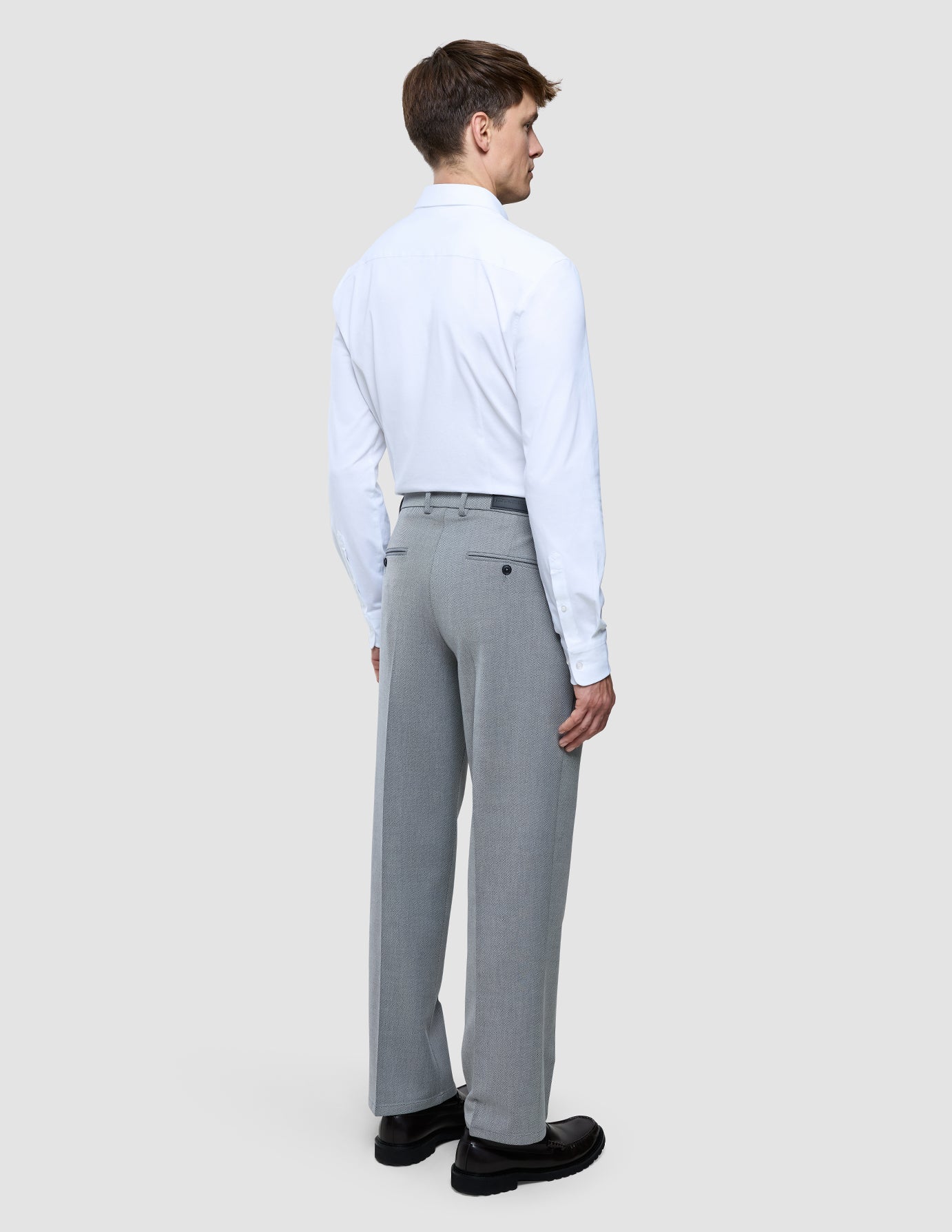 Essential Suit Pants Relaxed Fit Ash Twill