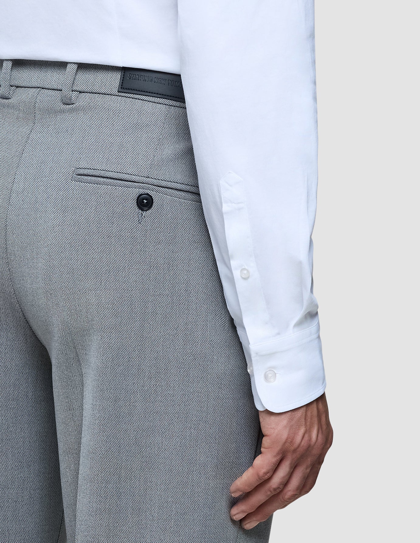 Essential Suit Pants Relaxed Fit Ash Twill