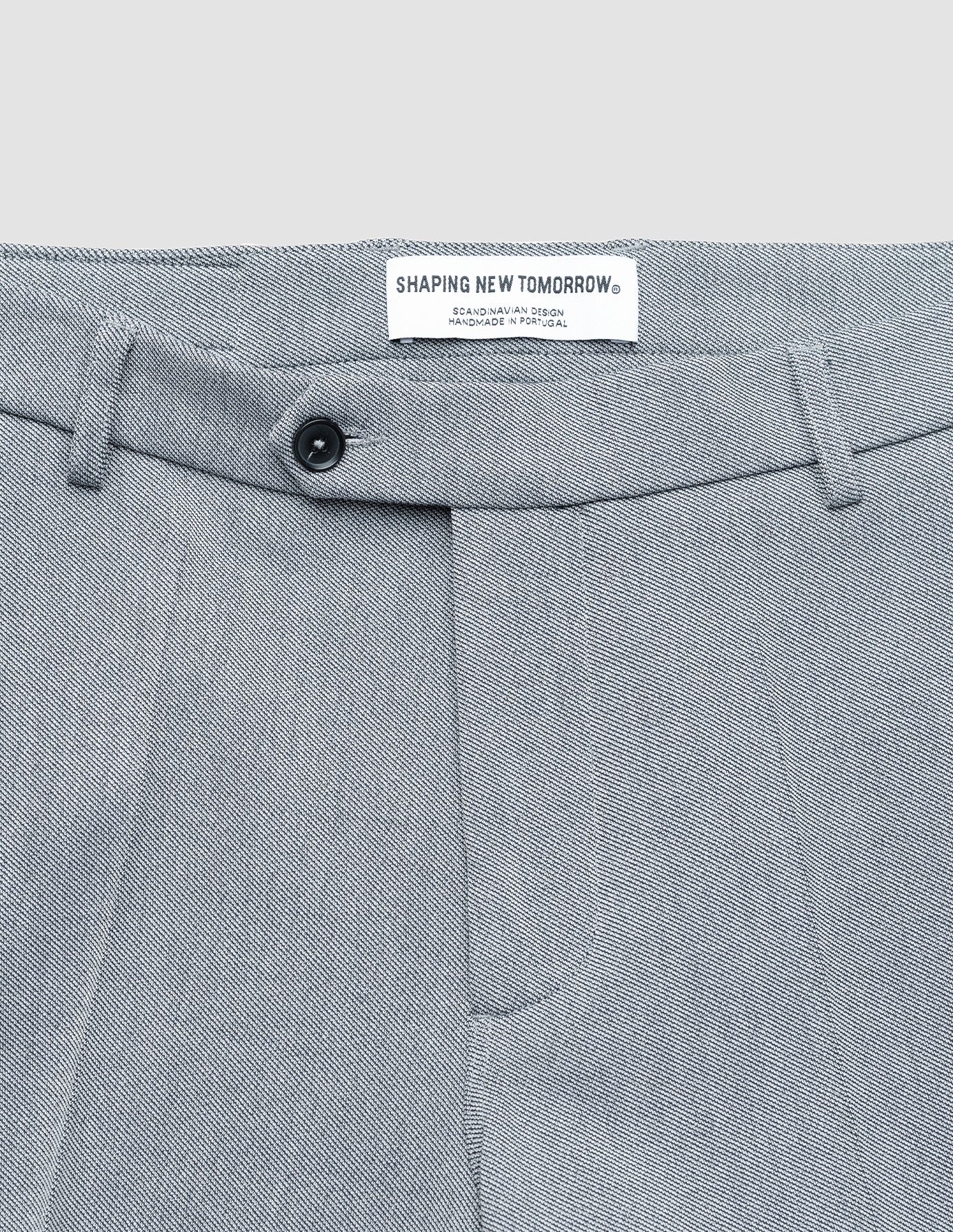 Essential Suit Pants Relaxed Fit Ash Twill