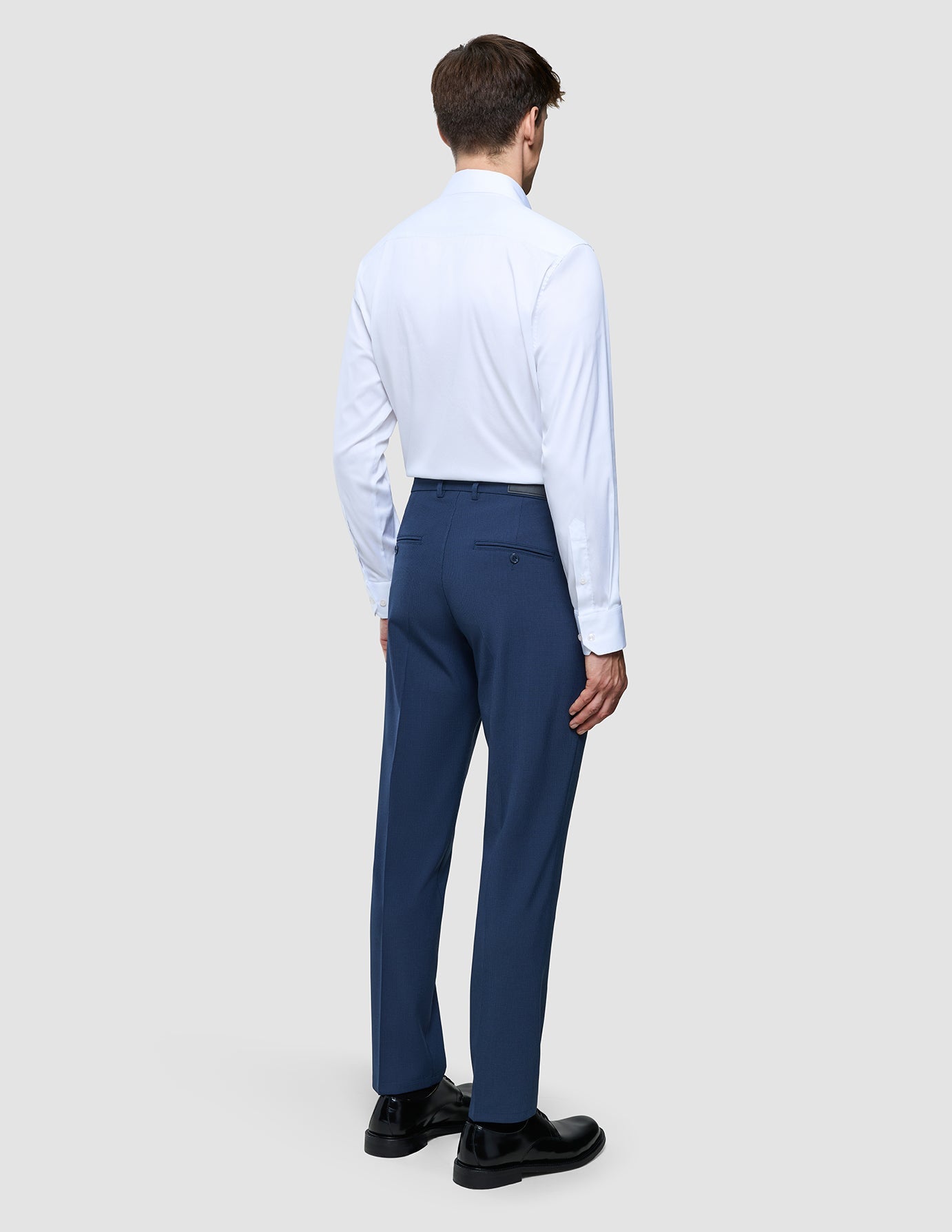 Essential Suit Pants Regular Navy Checks