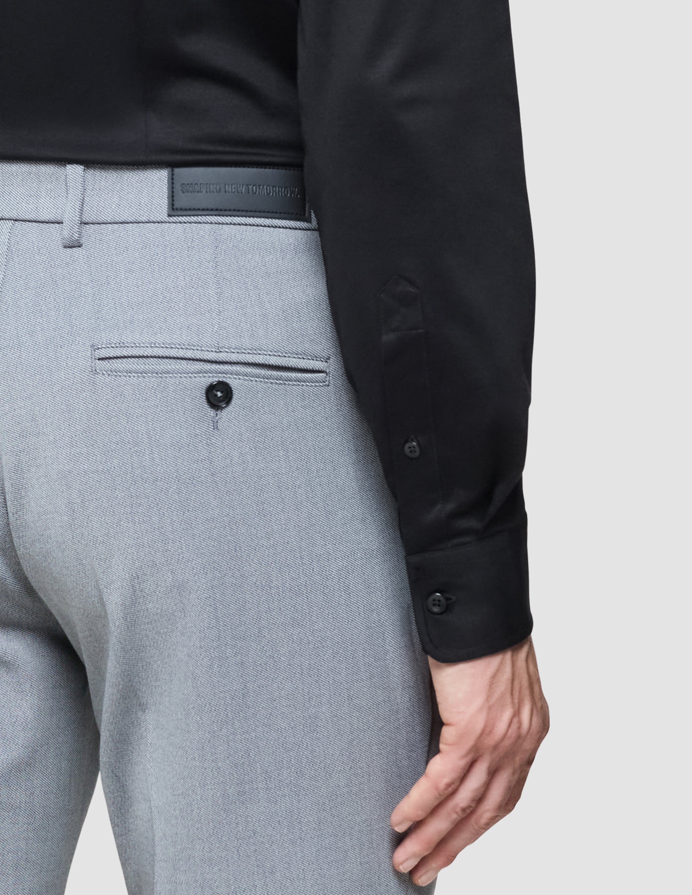 Essential Suit Pants Slim Ash Twill