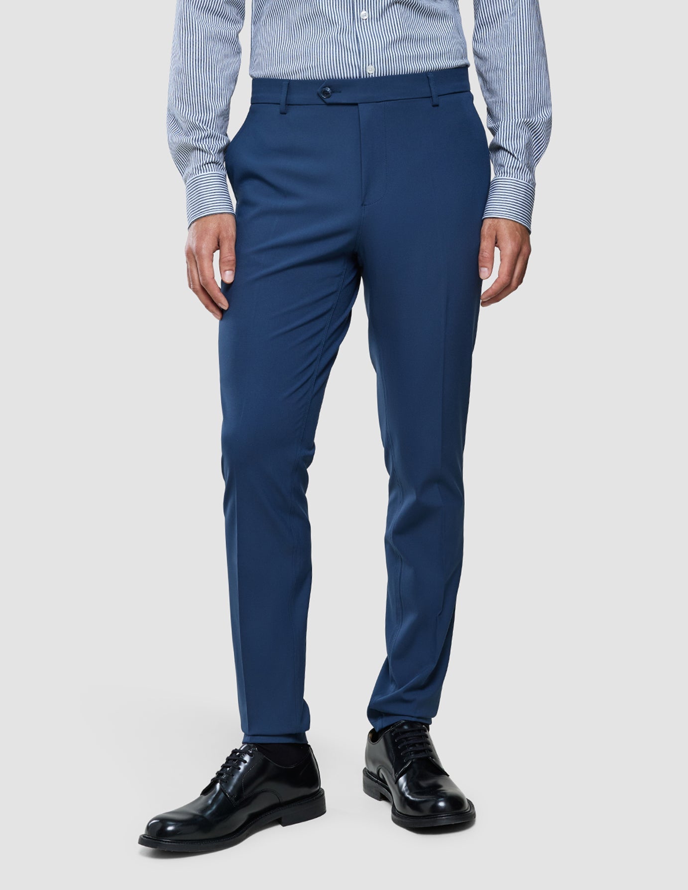 Essential Suit Pants Slim Marine Blue