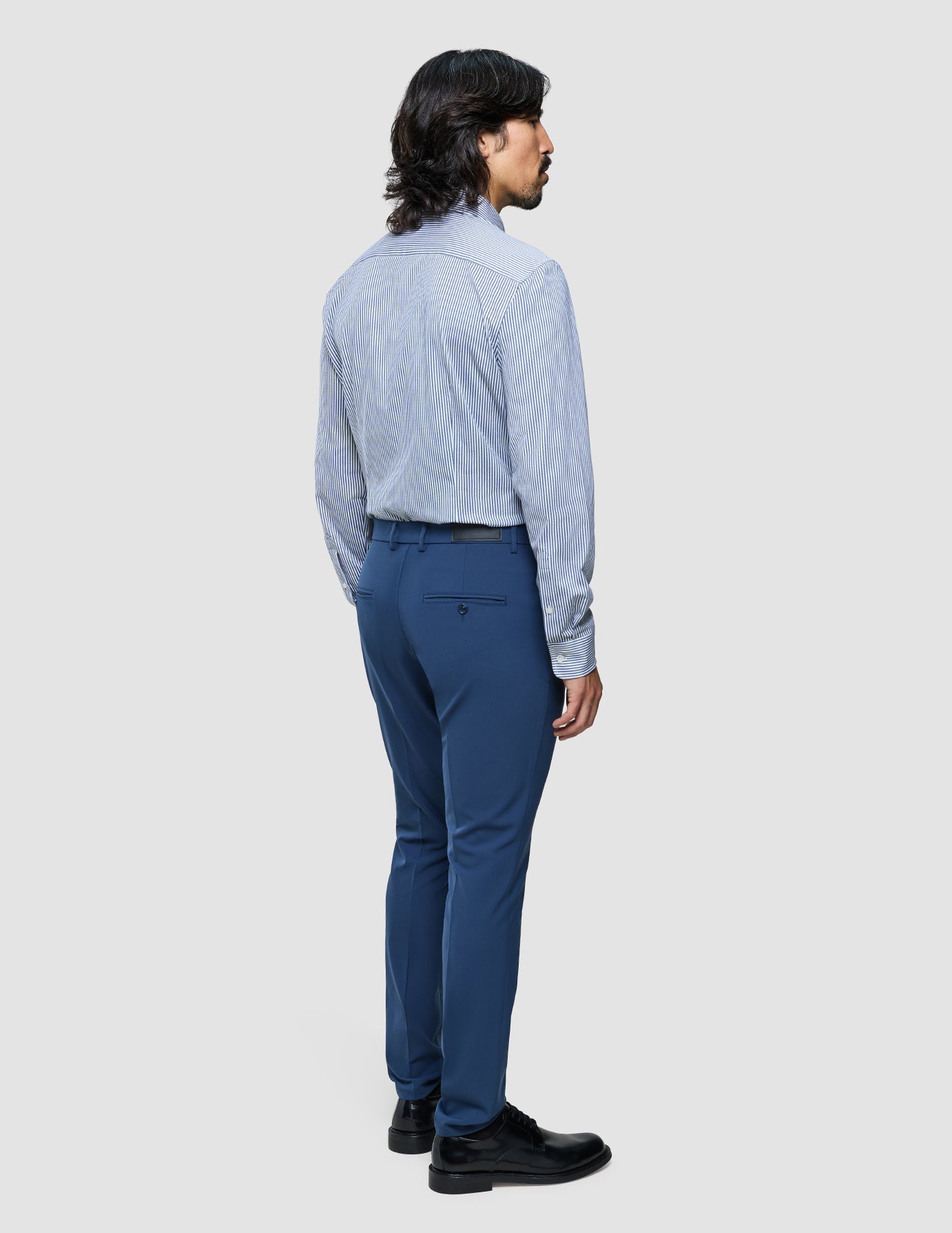 Essential Suit Pants Slim Marine Blue